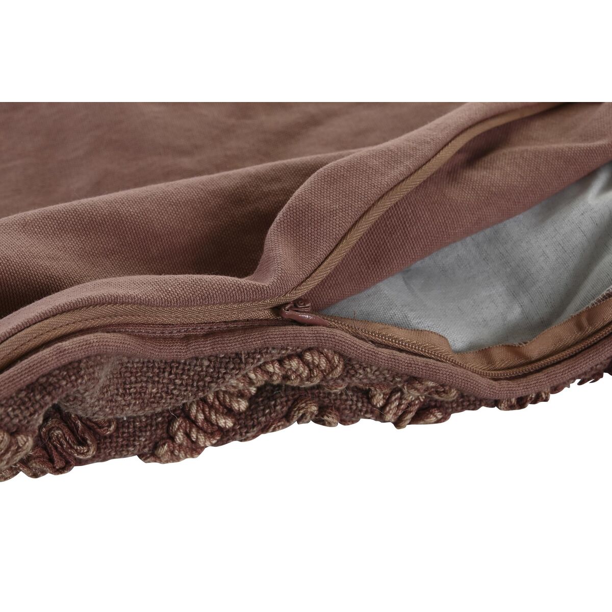 Pudebetræk DKD Home Decor 60 x 1 x 40 cm Brun Romber
